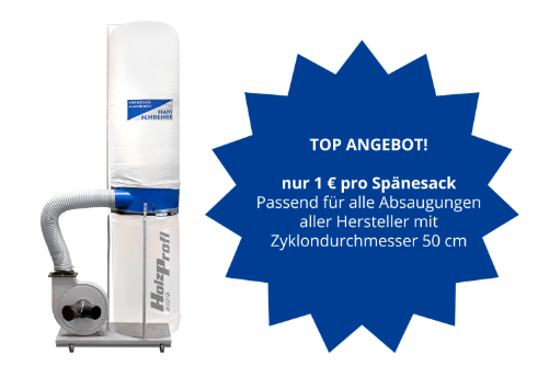 Top-Angebot Spänesack um einen Euro!